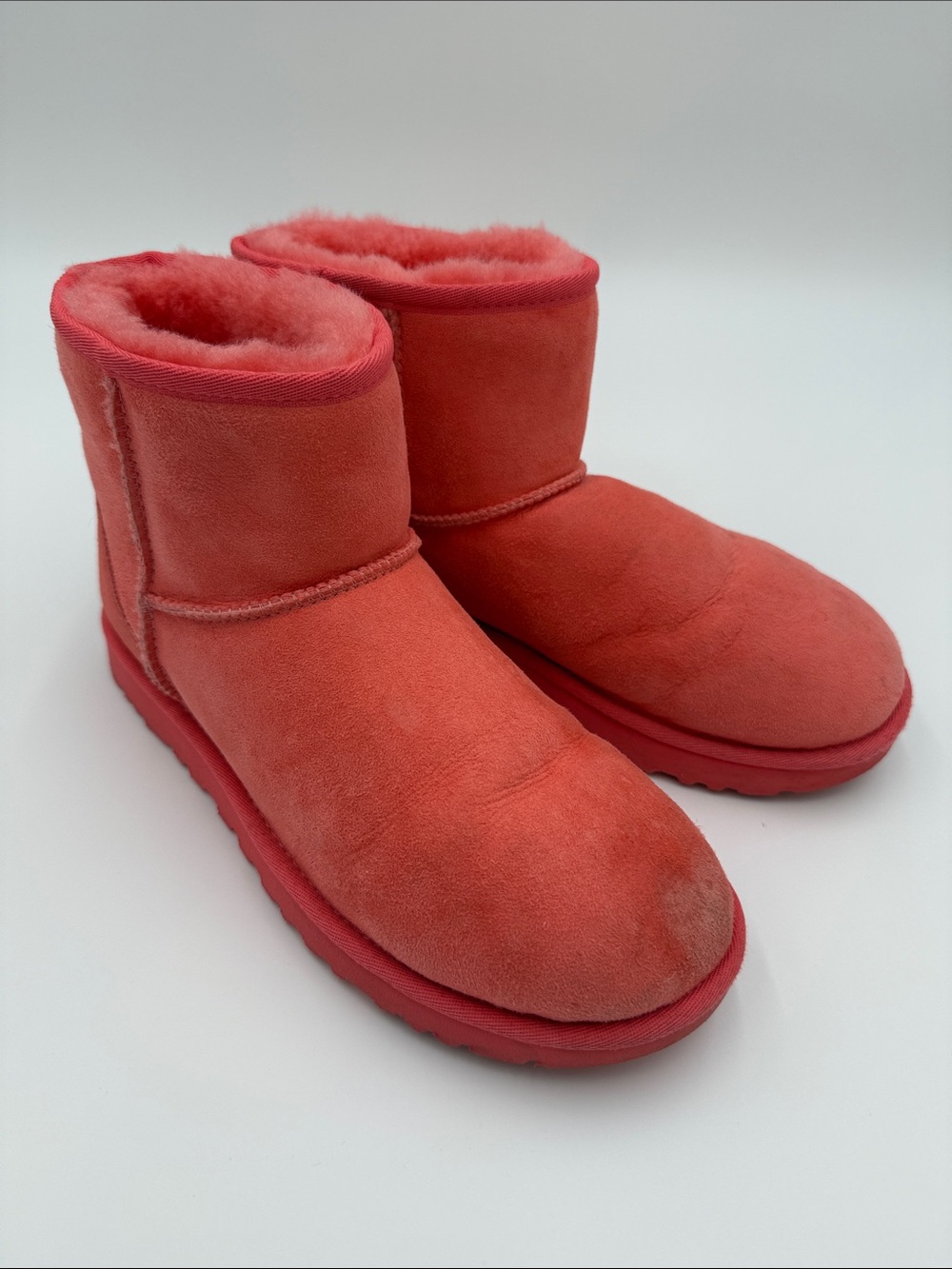 UGG Classic Mini II Boots in Punch Pink Size 9